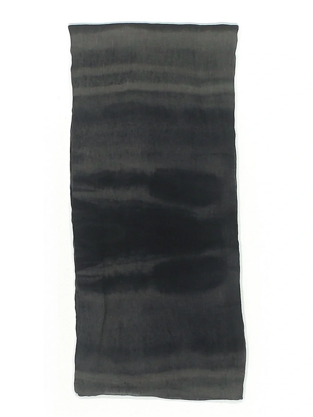 100% cotton Black and Gray Gradient Scarf